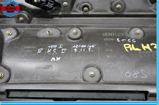 06-12 Bentley Continental Flying Spur Rear Left Side Interior Door Panel Oem