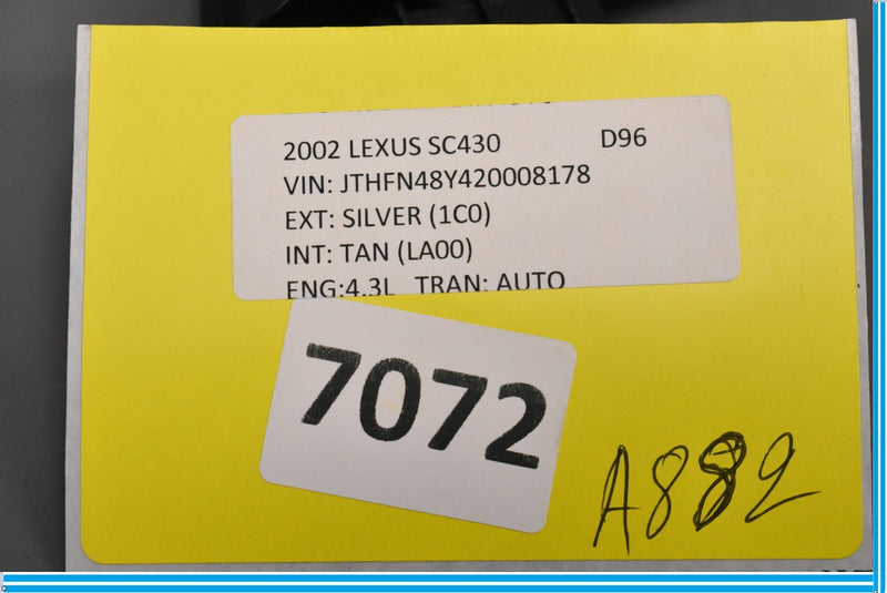Load image into Gallery viewer, 02-10 Lexus SC430 Front Right Passenger Side Dashboard Dash Cap Cover Trim Oem

