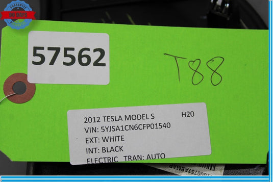 12-16 Tesla Model S Right Side Center Console Trim Panel 100470500D Oem