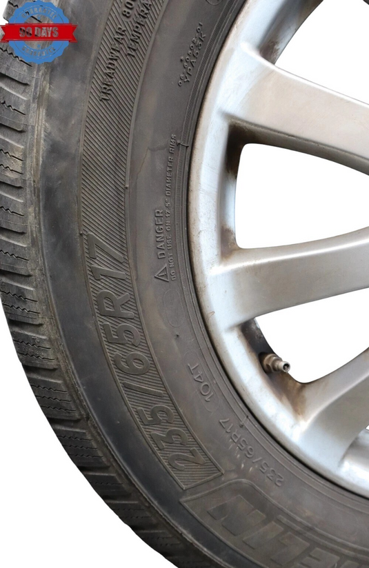 03-10 Porsche Cayenne 7.5X17 17" Wheel Tire Rim Assembly 10 Spoke 7L5601025P Oem
