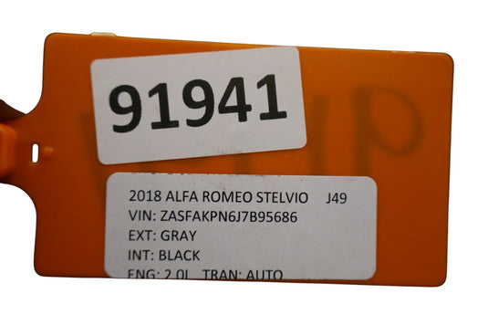17-25 Alfa Romeo Stelvio Rear Right Passenger Exterior Door Shell Panel Oem