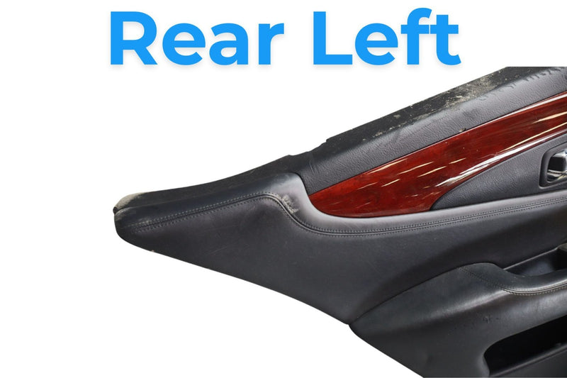 Load image into Gallery viewer, 07-09 Lexus LS460 LS600h Rear Left Driver Side Interior Door Trim Panel Oem
