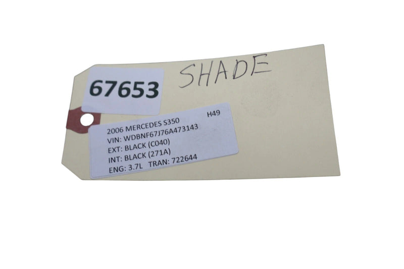 Load image into Gallery viewer, 00-06 Mercedes S350 S600 Rear Right Window Sun Shade Screen Roller Blind OEM
