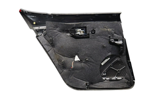 10-16 Porsche Panamera Rear Right Side Interior Door Cover Panel Black Oem