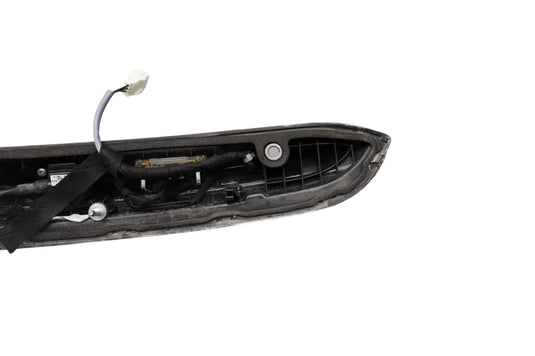 14-17 Maserati Ghibli Rear Trunk Lid Finisher Trim Light Bar W/ Camera Black Oem