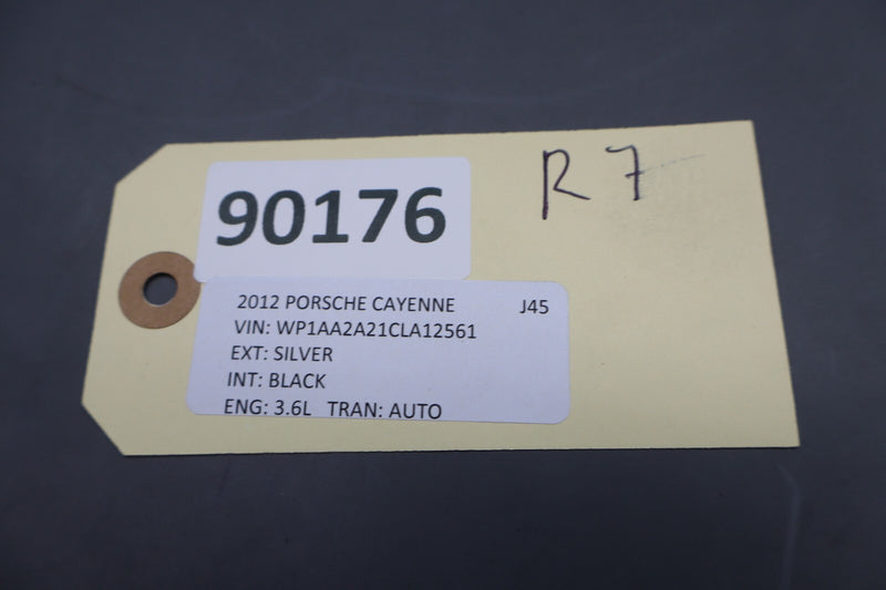 Load image into Gallery viewer, 11-17 Porsche Cayenne Rear Left Driver Side Door Panel Grab Handle Trim Oem
