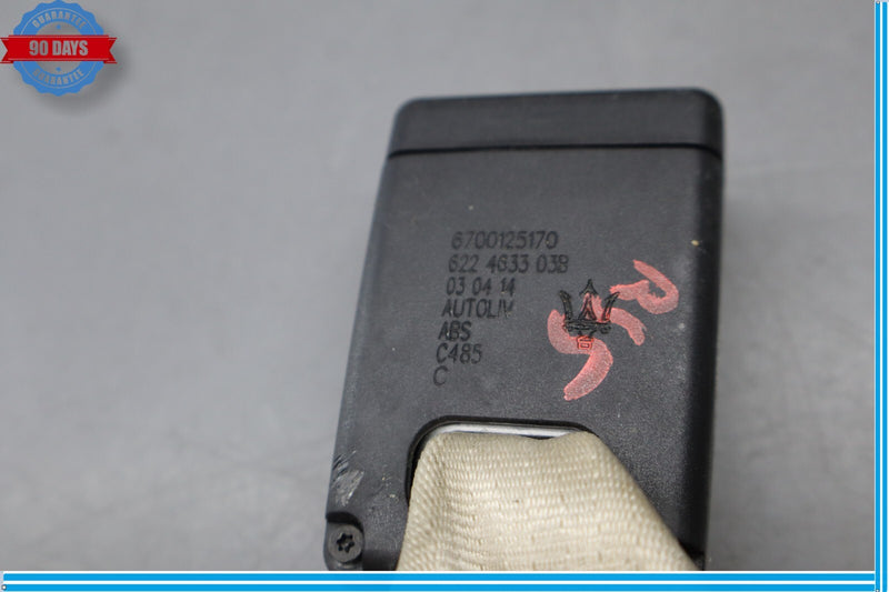 Load image into Gallery viewer, 14-20 Maserati Ghibli M157 Rear Second Row Right Side Seat Belt Buckle Oem
