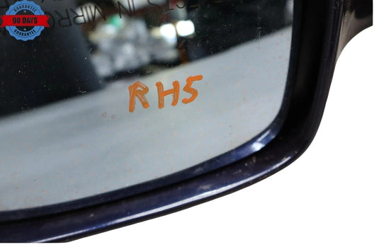 05-08 Maserati Quattroporte Right Passenger Side Rear View Door Mirror Blue Oem