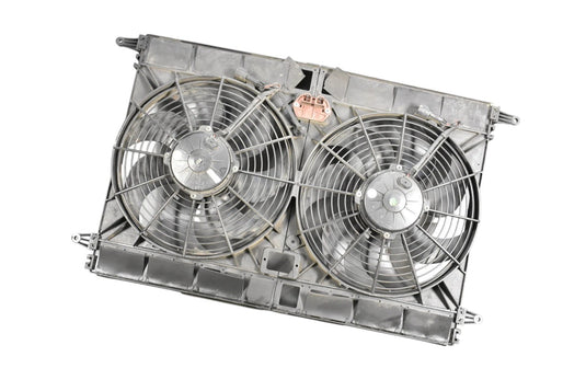 05-08 Maserati Quattroporte M139 Engine Radiator Cooling Fan Motor Assembly Oem