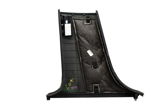 06-12 Bentley Continental Front Right Side B Pillar Trim Cover Black Oem