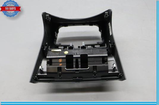 12-18 Audi A6 Quattro Center Console Back Panel & Power Outlet Bezel Oem