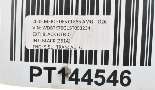 01-11 Mercedes CLK55 AMG SLK55 AMG P/S Power Steering Pump A0024669701 Oem