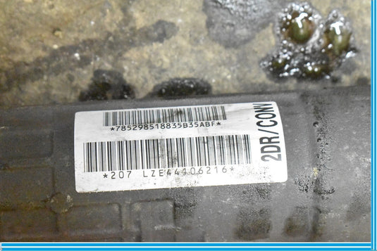 03-11 Bentley Continental GT Power Steering Gear Rack & Pinion 3W1422071D OEM