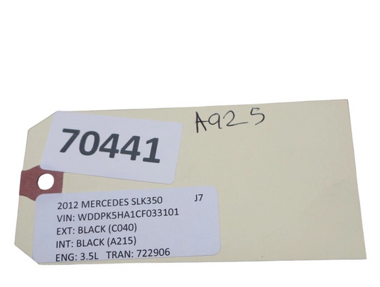 12-20 Mercedes SLK350 SLK250 Roof Convertible Top Module Control 1729001506 Oem