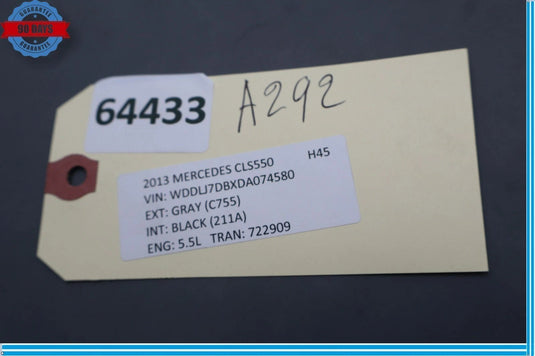 08-18 Mercedes C250 E250 CLS550 Front Left Side Door Audio Speaker Logic 7 OEM