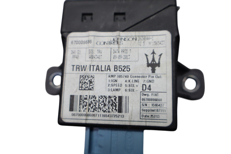 Load image into Gallery viewer, 14-17 Maserati Ghibli S Power Steering Control Module Unit 670009686 Oem
