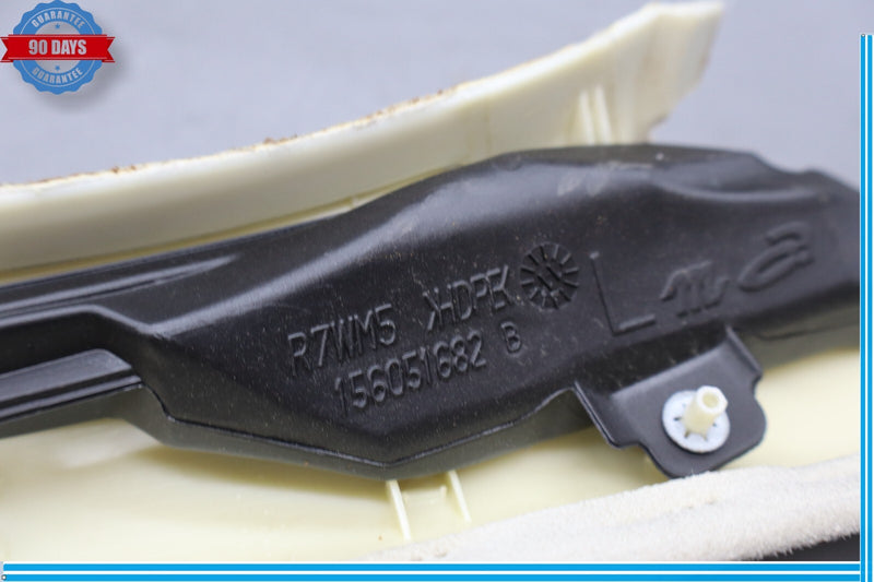 Load image into Gallery viewer, 10-19 Jaguar XJL XJ X351 Front Left Driver A Pillar Trim Panel Suede Beige Oem
