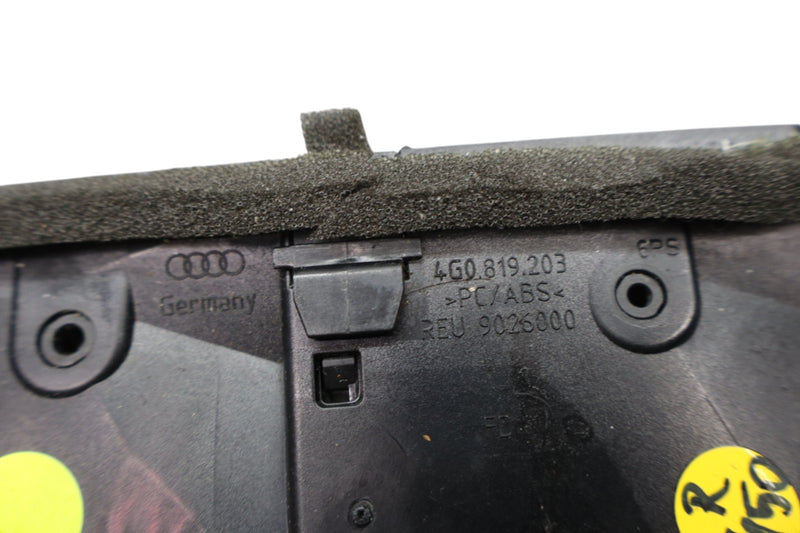 Load image into Gallery viewer, 12-18 Audi A6 Quattro Raer Console HVAC AC Air Vent Black 4G0819203 Oem
