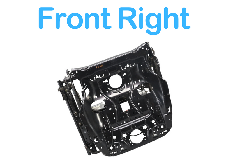 Load image into Gallery viewer, 08-20 Audi A6 Quattro Front Right Passenger Lower Seat Track Frame W/ Motor Oem
