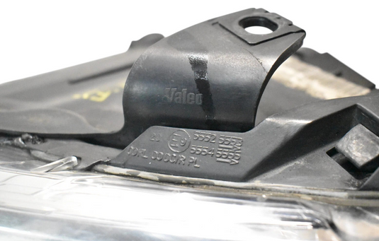 07-09 Audi Q7 Front Left Driver Side Xenon Headlight Lamp Assy 4L0941004 Oem