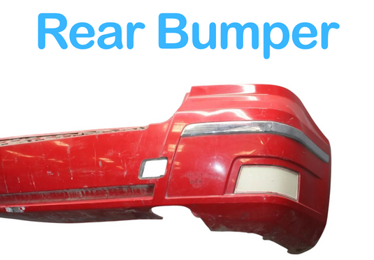 10-15 Mercedes GLK250 GLK350 Rear Bumper Shell Cover Trim Panel Assembly Red OEM