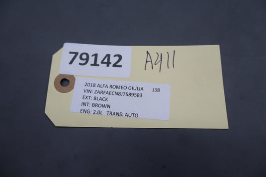 17-22 Alfa Romeo Giulia Decor Frame Body Shield Speaker Panel Oem