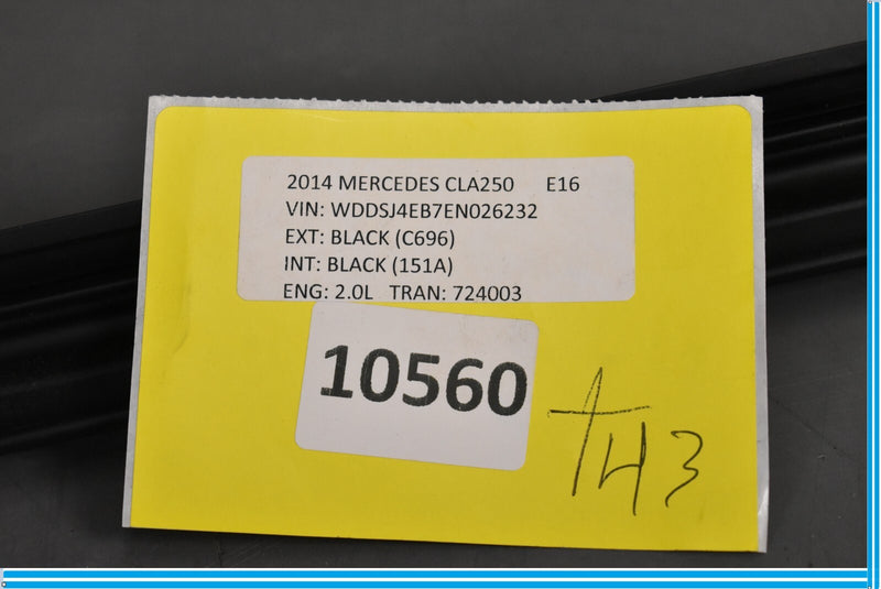 Load image into Gallery viewer, 14-18 Mercedes CLA250 C117 Front Right Side Window Weather Strip Belt Seal Oem
