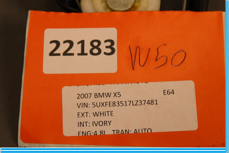 Load image into Gallery viewer, 07-13 BMW X5 E70 Front Left Driver Door Window Regulator Motor Oem
