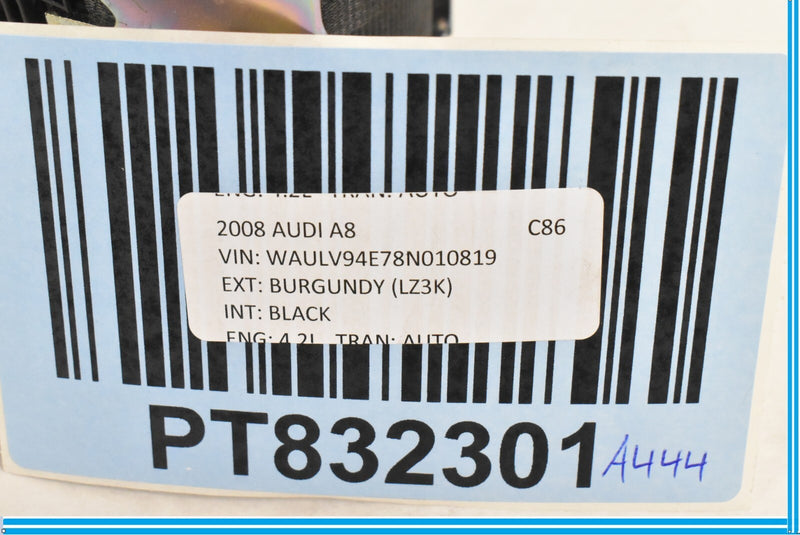 Load image into Gallery viewer, 2004-2010 05 06 07 08 09 AUDI A8 D3 - FRONT RIGHT SEAT BELT / SEATBELT RETRACTOR

