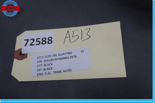 11-18 Audi A8 A8L Quattro Left Driver Dashboard Dash Wood Panel Trim Cover Oem