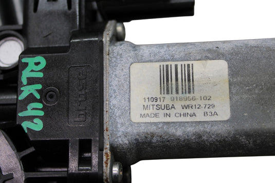 12-19 LR Range Rover Evoque L538 Rear Left Driver Side Door Window Regulator Oem
