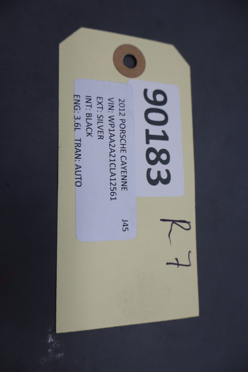 Load image into Gallery viewer, 11-18 Porsche Cayenne 958 Rear Trunk Hatch Latch Lock Trim Cover Bezel Oem
