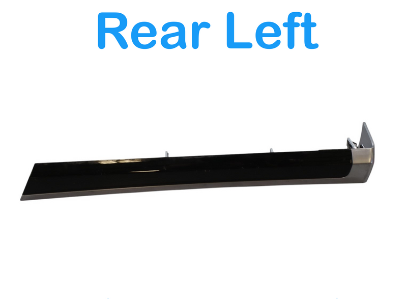 Load image into Gallery viewer, 11-18 Porsche Cayenne 958 Rear Left Driver Side Side Door Panel Trim Wood Oem
