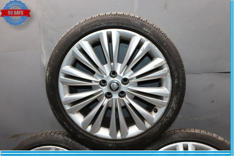 Load image into Gallery viewer, 07-15 Jaguar X150 XK XF XKR R19 19" Rear Wheel Rim Silver Set of 4 Oem
