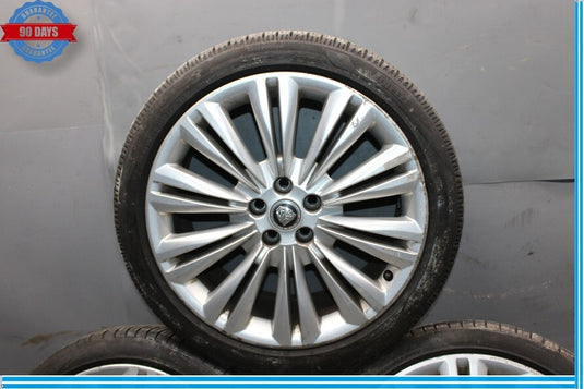07-15 Jaguar X150 XK XF XKR R19 19" Rear Wheel Rim Silver Set of 4 Oem