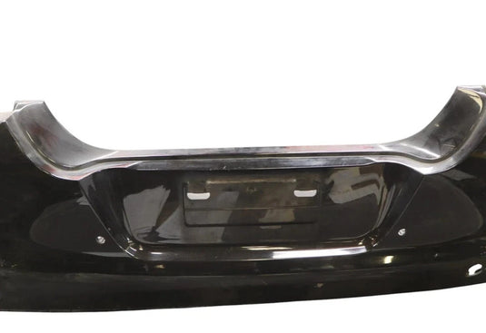 10-13 Porsche Panamera Turbo 970 Rear Lower Bumper Cover Assembly Black OEM