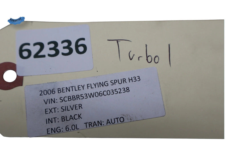 Load image into Gallery viewer, 03-08 Bentley Continental Flying Spur 6.0L W12 Right Side Turbo Turbocharger OEM
