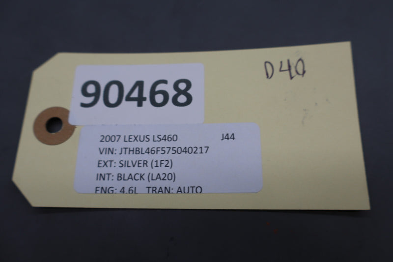 Load image into Gallery viewer, 07-17 Lexus LS460 LS460L Front Left Driver Side Seat Cover Cap Trim Oem
