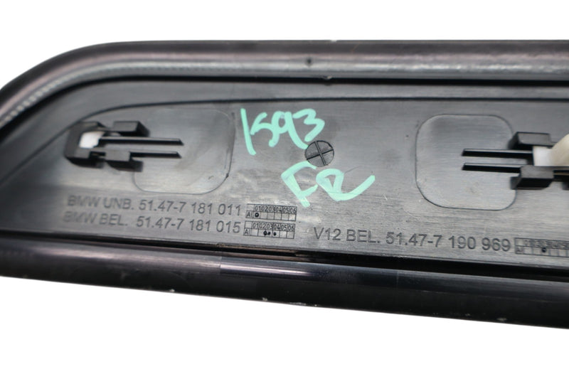 Load image into Gallery viewer, 09-15 BMW 750Li xDrive Front Right Side Door Sill Scuff Plate Cover Trim Oem
