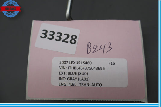 07-12 Lexus LS460 LS460L Front Right Passenger Side Exterior Door Handle Oem