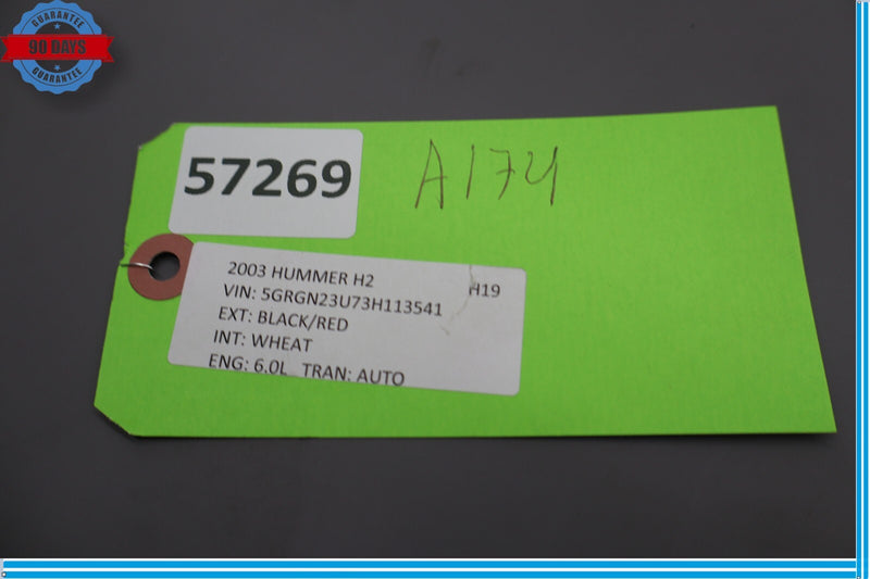 Load image into Gallery viewer, 03-07 HUMMER H2 Rear Center Console Radio Audio Control Jack Switch Oem
