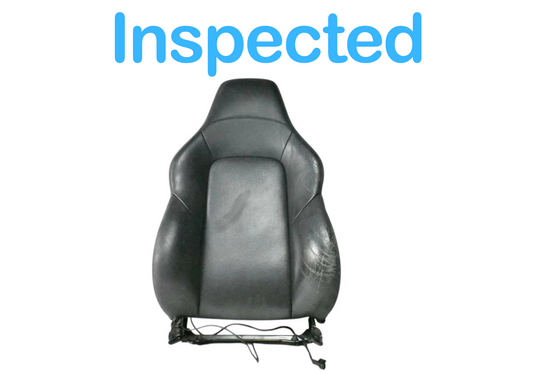 04-08 Chrysler Crossfire Left Driver Side Upper Backrest Seat Cushion Cover OEM