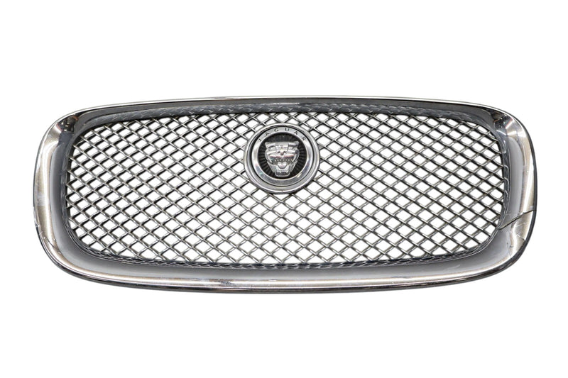 Load image into Gallery viewer, 10-15 Jaguar X351 XJ Front Bumper Grill Grille Chrome W/ Logo AW938B271BA Oem
