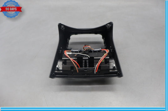 12-18 Audi A6 A7 Quattro Center Console Back Panel & Power Outlet Bezel Oem