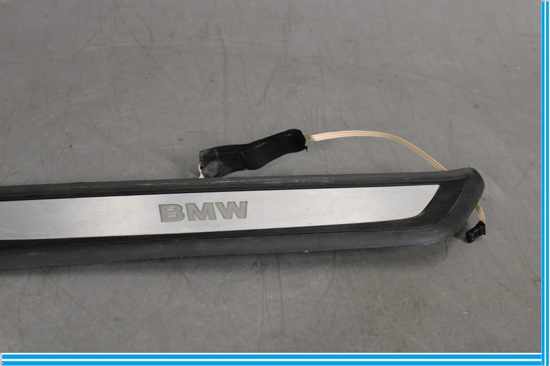Load image into Gallery viewer, 09-15 BMW 750Li F01 F02 Rear Right Passenger Side Door Sill Scuff Plate Trim Oem
