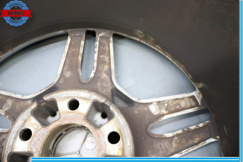 Load image into Gallery viewer, 11-12 Mercedes SL55 AMG 18" Rear Wheel Rim Silver 5 Twin Spoke A2304012902 OEM
