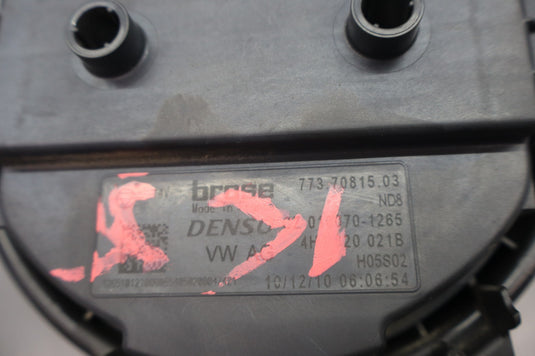 11-18 Audi A7 A6 RS7 Quattro HVAC AC A/C Heater Blower Fan Motor 4H1820021B Oem