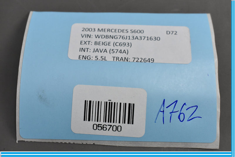Load image into Gallery viewer, 00-06 Mercedes S430 S500 S600 HVAC A/C Heater Climate Control Wood Trim Oem
