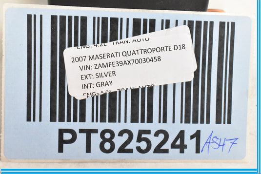 03-12 Maserati Quattroporte M139 Rear Trunk Positive Relay Fuse Box 223483 Oem