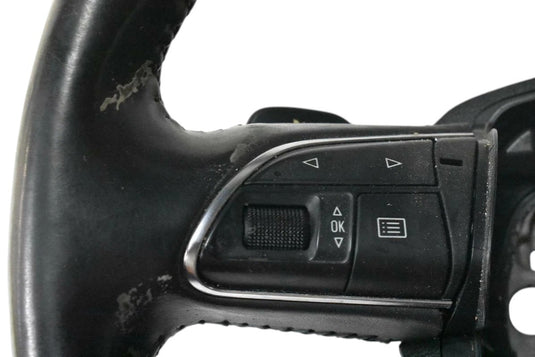 11-18 Audi A8L A8 Spoke Leather Steering Wheel W/ Paddle Shifters OEM